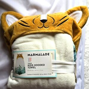 Luxe Cotton Tiger Hooded Towel